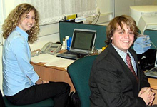 Students Working